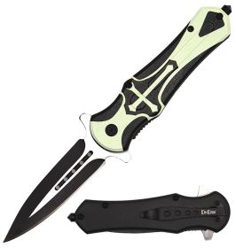 CROSS Dagger Style Spring Assisted Open Folding Pocket Knife