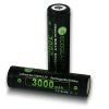 18650 PCB 3000mAh Lithium-ion Button-Top Flashlight Batteries [2-Pack]