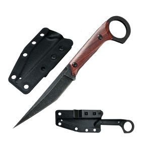 Survival EDC Karambit Serpent Fixed Blade Knife with Kydex Sheath