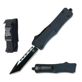 8.25" Black G10 Handle Automatic OTF Out the Front Knife
