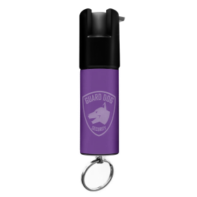 Purple Keychain Mini Pepper Spray for Self Defense - Safety Twist Top to Prevent Accident