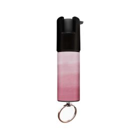 Pink Ombre Keychain Mini Pepper Spray for Self Defense - Safety Twist Top to Prevent Accident