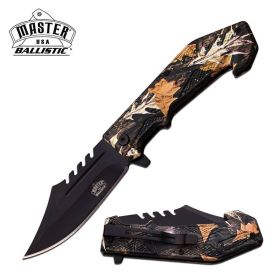 4.75 Inch Closed Master USA Camo Tactical and Rescue Spring Assisted Knife