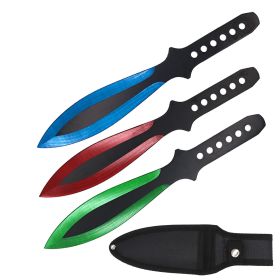 3PC 9" Ninja Kunai Throwing Knife Blade Set